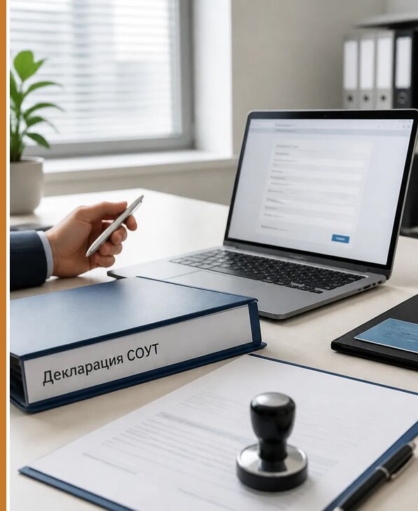Подача декларации СОУТ в Дзержинском от 3582 р. | Авеста ОТиПБ